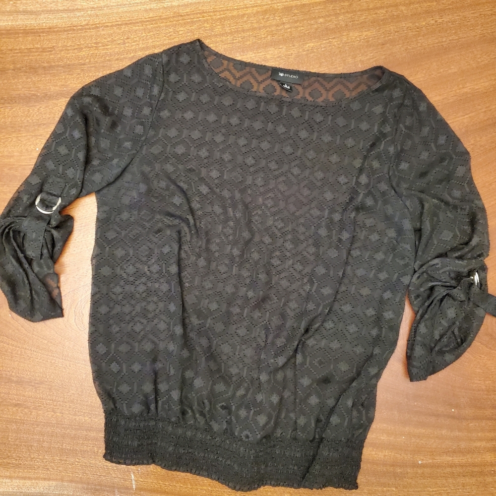 Women's Black Blouse